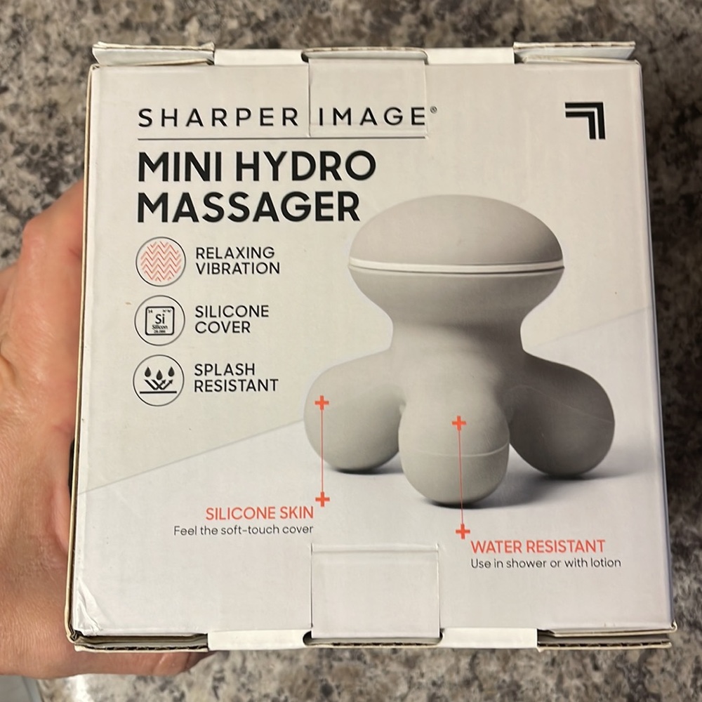 Mini Hydro Body Massager with Triple Node Vibration